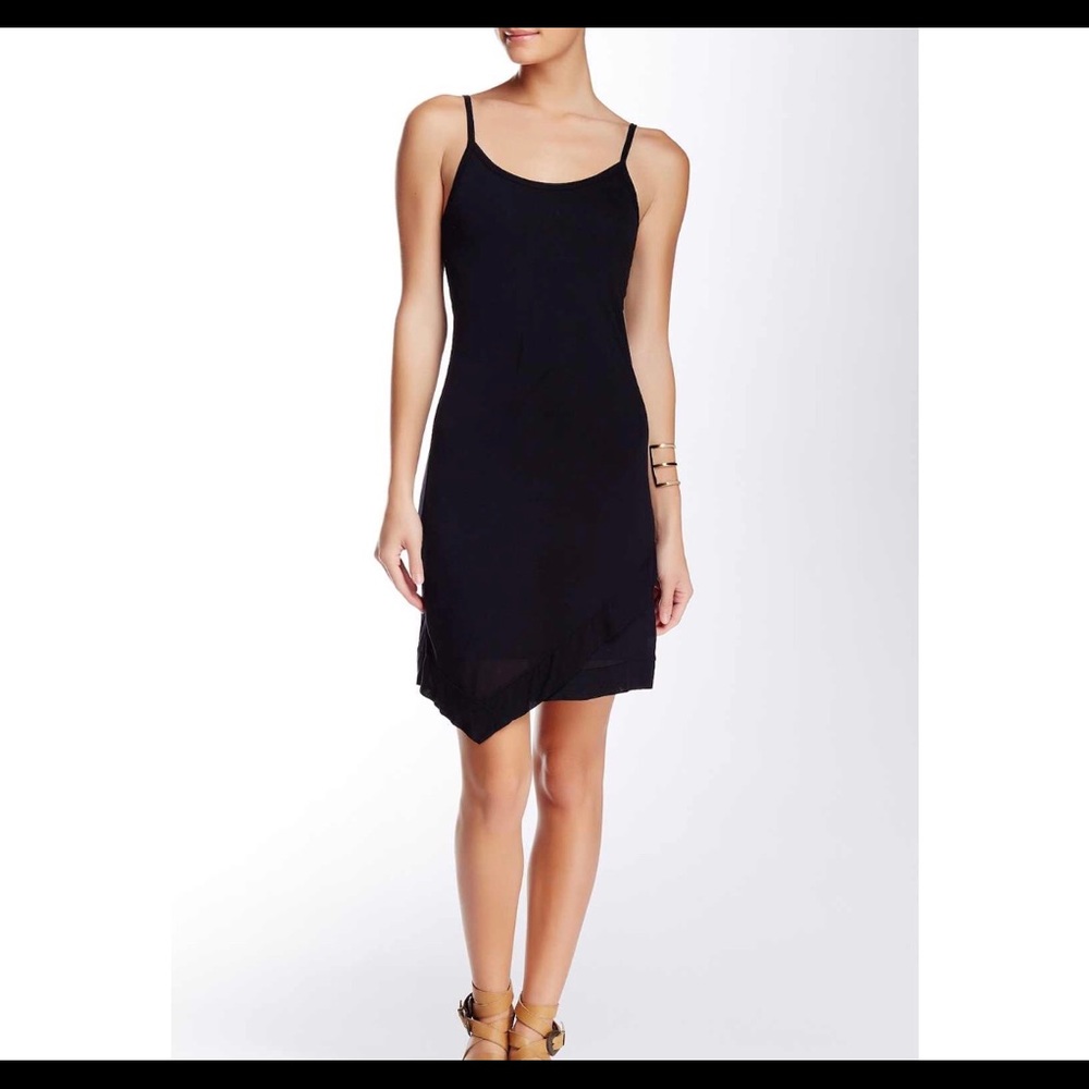 Threads for thought black knit dress
